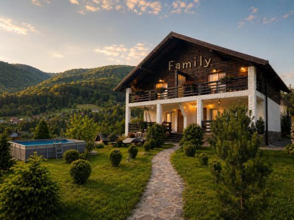 Chalet "Family", Rezervați Cabana Vile în Carpathians - Ukraine, Vilă
