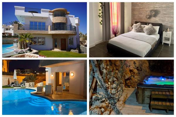 Beach Side-Villa Sharm-Family Vacation sleeps 10, Rezervați Vilă Sharm El Sheikh South Sinai