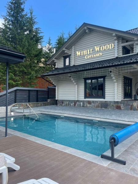 WhiteWood Cottages, Rezervați Cabana Hoteluri în Ivano-Frankovsk cu piscină, Piscină