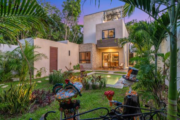 Private Tulum Villa in Exclusive Secured Community, Rezervați Vilă Tulum Quintana Roo