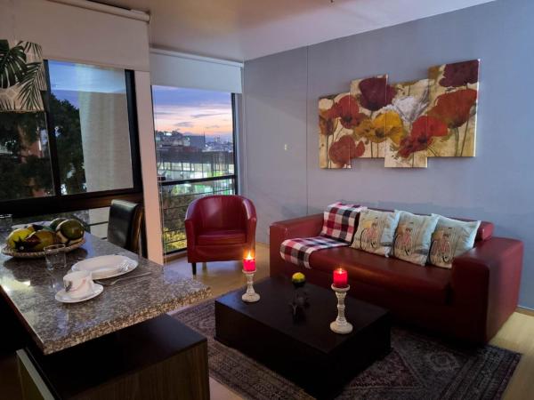 Modern Studio Apartment in Chapinero, Bogotá, Rezervați Apartament Chico Bogotá
