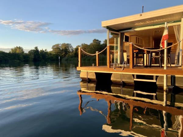 AhoiWerder Hausboot Havelzauber führerscheinfrei, Rezervați  Franzensberg Brandenburg