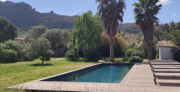 Villa Callochiusa avec piscine 15mn Bonifacio, Rezervați  Figari South Corsica