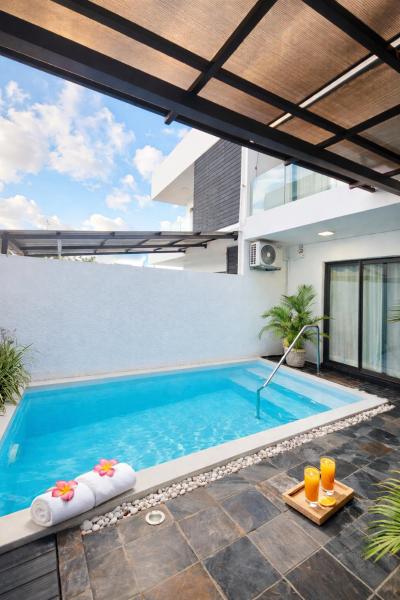 Villa Azure Flic-en-Flac 5 min de la plage, Rezervați  Hoteluri în Mauritius West Coast cu piscină, Piscină