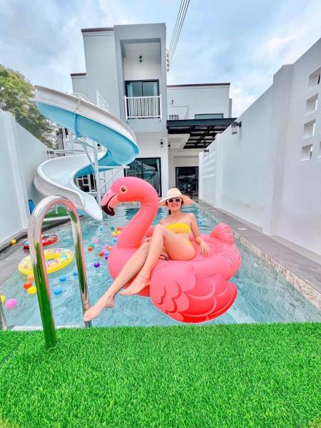 บ้านพักเขาใหญ่ ลูกแก้วพูลวิลล่า Lookkaew Pool Villa Khaoyai, Rezervați  Ban Rai Khlong Sai Khao Yai