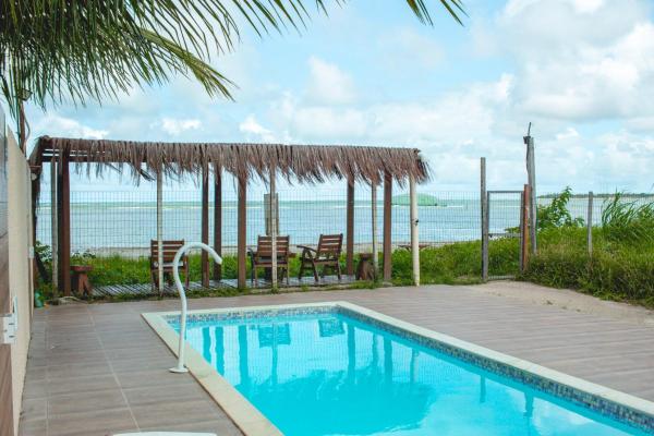 Casa de praia em Japaratinga.(Pé na areia!), Rezervați  Hoteluri în Bahia cu piscină, Piscină