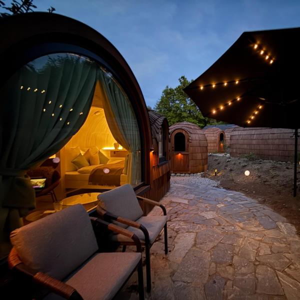 NEU Feinzeit Chalet mit privater Sauna, Rezervați Cabana Frensdorf Upper Franconia