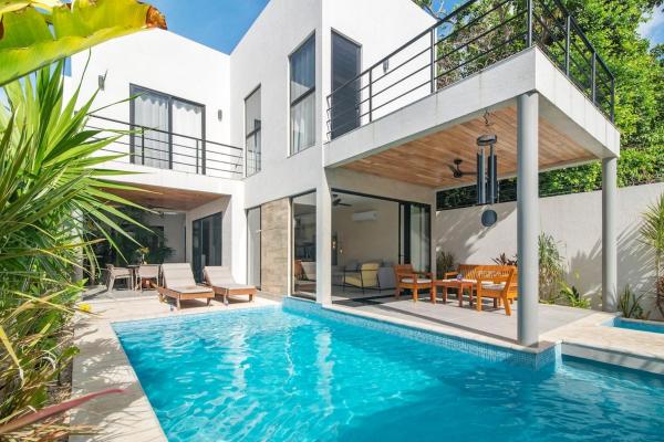 Tulum Private Villa Karol For10-BBQ-5 Beds-Pool-Parking, Rezervați  La Veleta Tulum