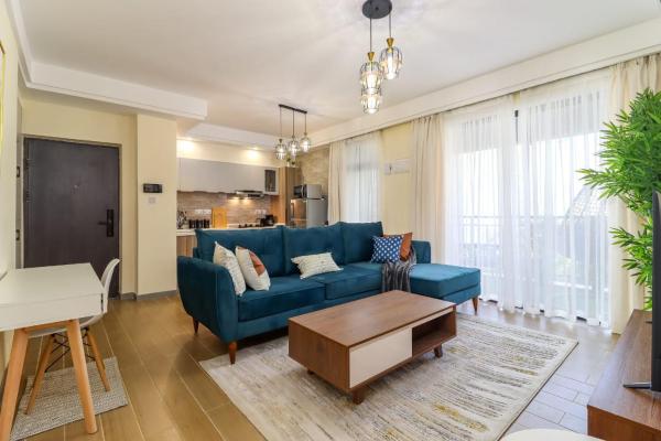 beautiful two bedroom apartment with heated swimming pool fully equipped gym ample parking space and relaxing rooftop with breathtaking city views, Rezervați  Nairobi Hoteluri...
