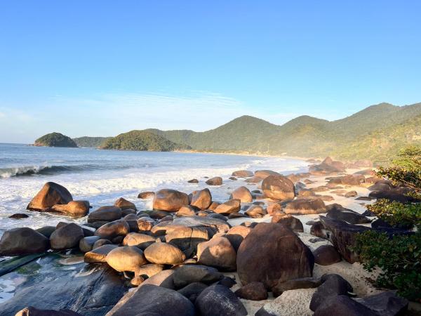 chalés frente à praia, Rezervați  Trindade Serra da Bocaina
