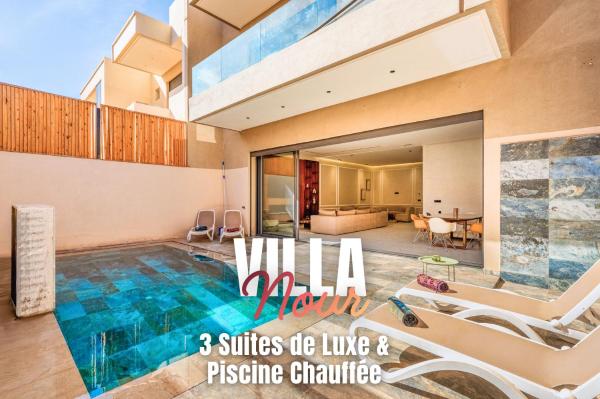 Villa Nour - luxe & modernité - piscine chauffée, Rezervați  Hoteluri în Marrakech-Tensift-Haouz cu piscină, Piscină