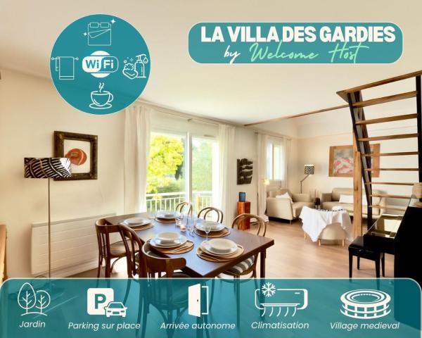 La Villa des Gardies, Charme Médiéval, Rezervați  Vezenobres Gard