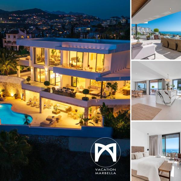 VACATION MARBELLA I Villa Riviera The View, Luxury Villa, Breathtaking Sea View, Private Pool, Close Distance to the Finest Beaches, Rezervați  Sitio de Calahonda 