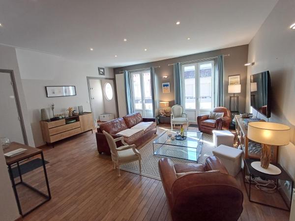 Maison 12-14 pers centre, plage, terrasse, 10 lits, Rezervați  Le Touquet-Paris-Plage 