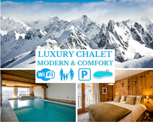 NEW Luxury Chalet Sapins - PRIVATE POOL- Mountains VIEW - Family & Comfort - SPECIAL LAUNCH OFFER, Rezervați Cabana Sainte-Foy-Tarentaise Tarentaise Valley