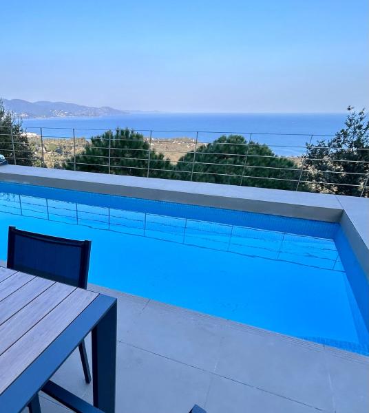 Villa Alta Benat, vue mer exceptionnelle, piscine, Rezervați  Bormes-les-Mimosas Mimosa Road
