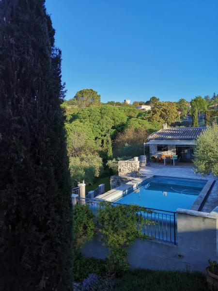 Villa climatisée avec vue panoramique et piscine sans vis à vis., Rezervați  Vezenobres Gard