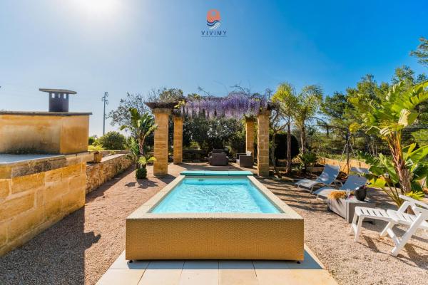Villa Dolce Vita by Vivimy, Rezervați  Hoteluri în Marina di Pescoluse cu piscină, Piscină