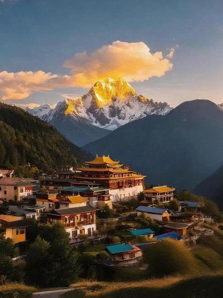 Shangri-La Qianyue S Oxygen-Supplied Scenic View Hotel, Rezervați  Hoteluri în Yunnan cu parcare, Parcare