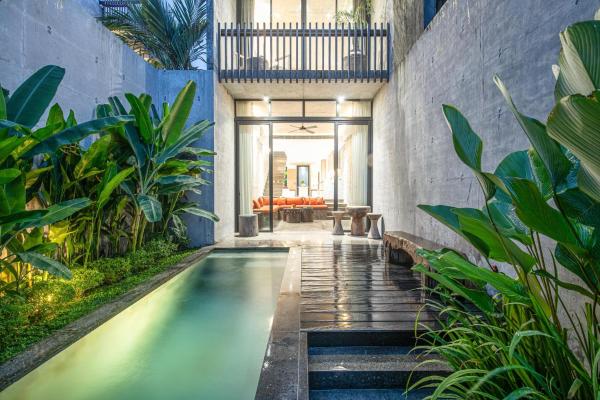 Stylish Modern 2BR Villa, Enclosed Living, Canggu, Rezervați  Hoteluri în Bali cu parcare, Parcare