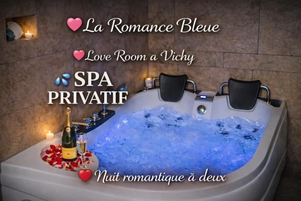 Romance Bleue -Love Room -SPA privatif - Netflix -séjour à vichy, Rezervați  Vichy 