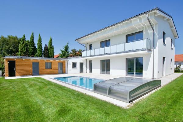 Villa 60, luxuriöse Villa mit Pool, Sauna und großem Garten, Rezervați  Hoteluri în Austria de Jos cu piscină, Piscină