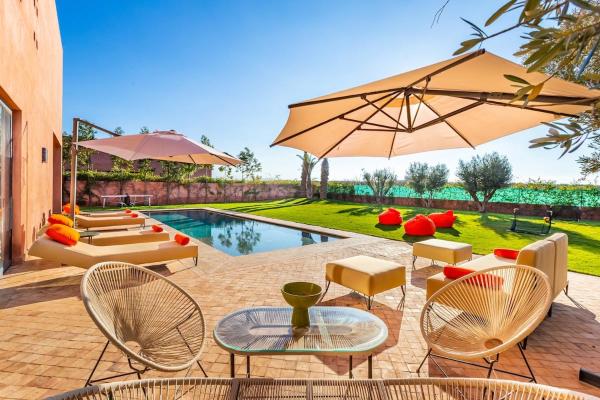 4-Suite Villa sans vis à vis Wi-Fi, Rezervați  Hoteluri în Marrakech-Tensift-Haouz cu piscină, Piscină